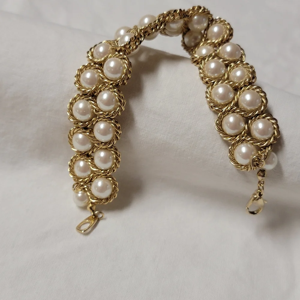 Vintage faux pearl
